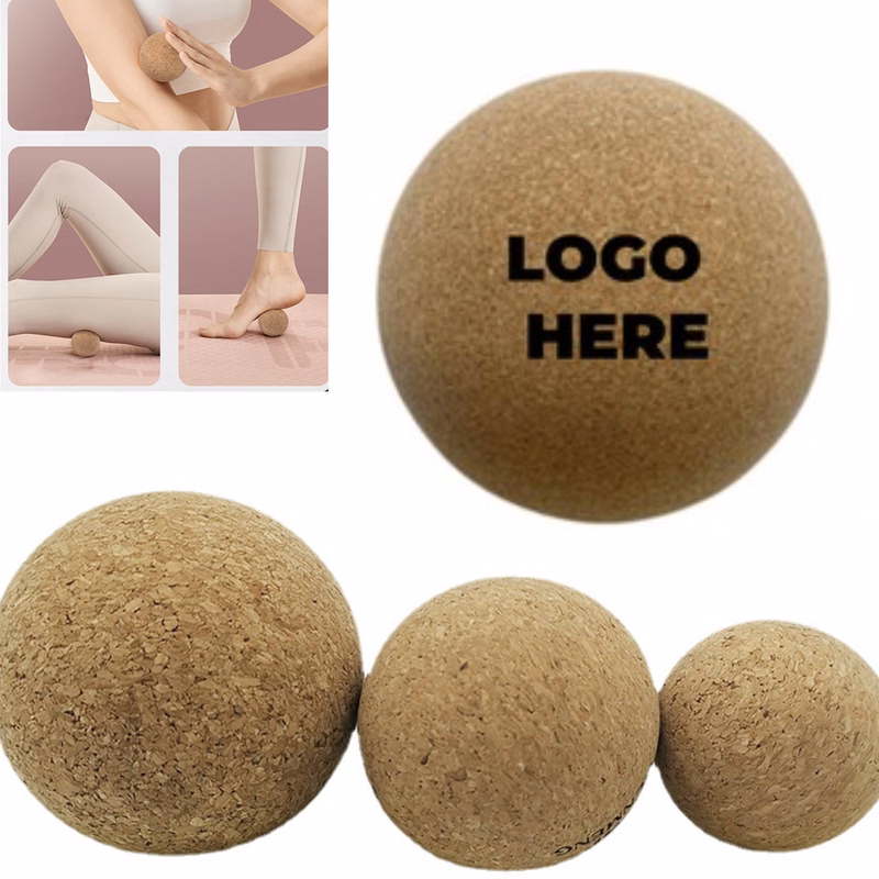 Custom Yoga Cork Massage Lacrosse Balls
