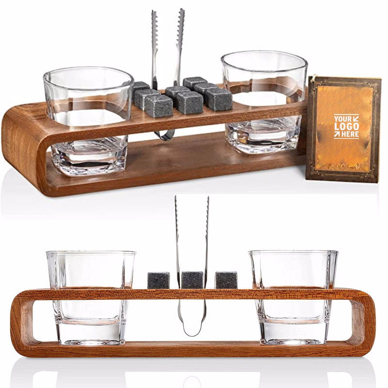 13 Piece Whiskey Stones Gift Set with Stand