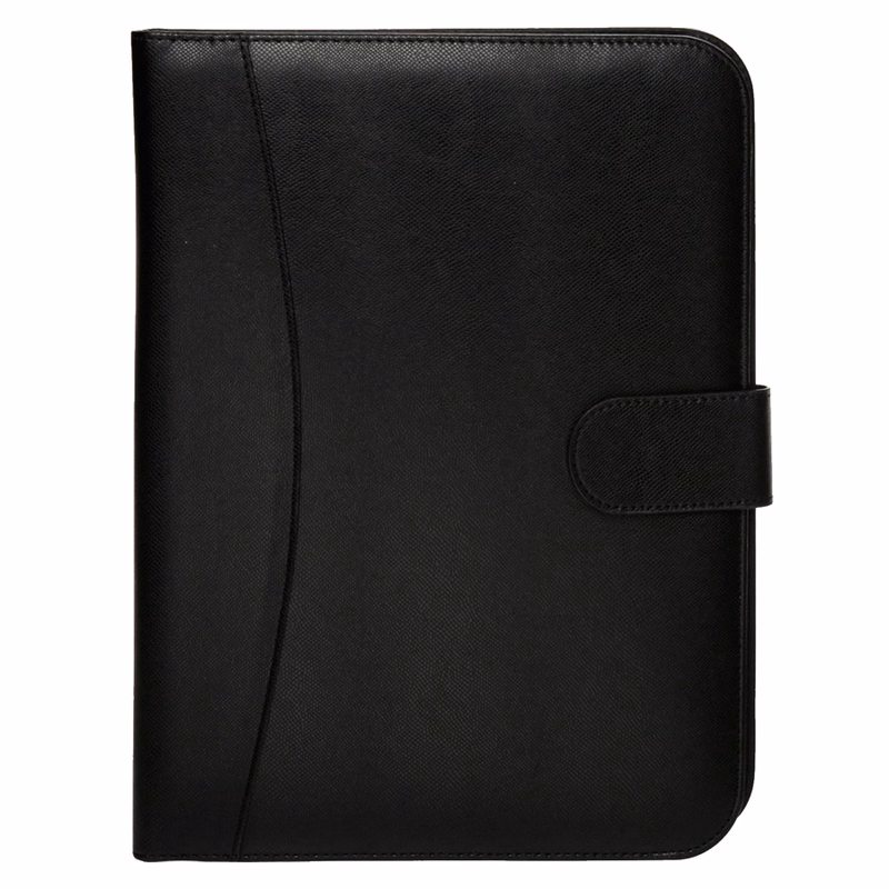 Prestige Black Leather Portfolios