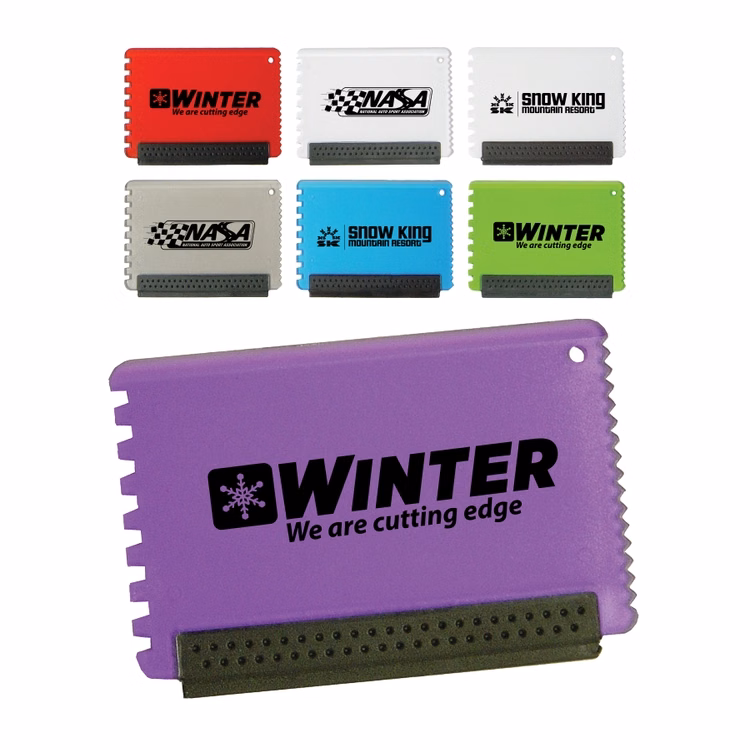 Rubber Edged Ice Scraper Mini.
