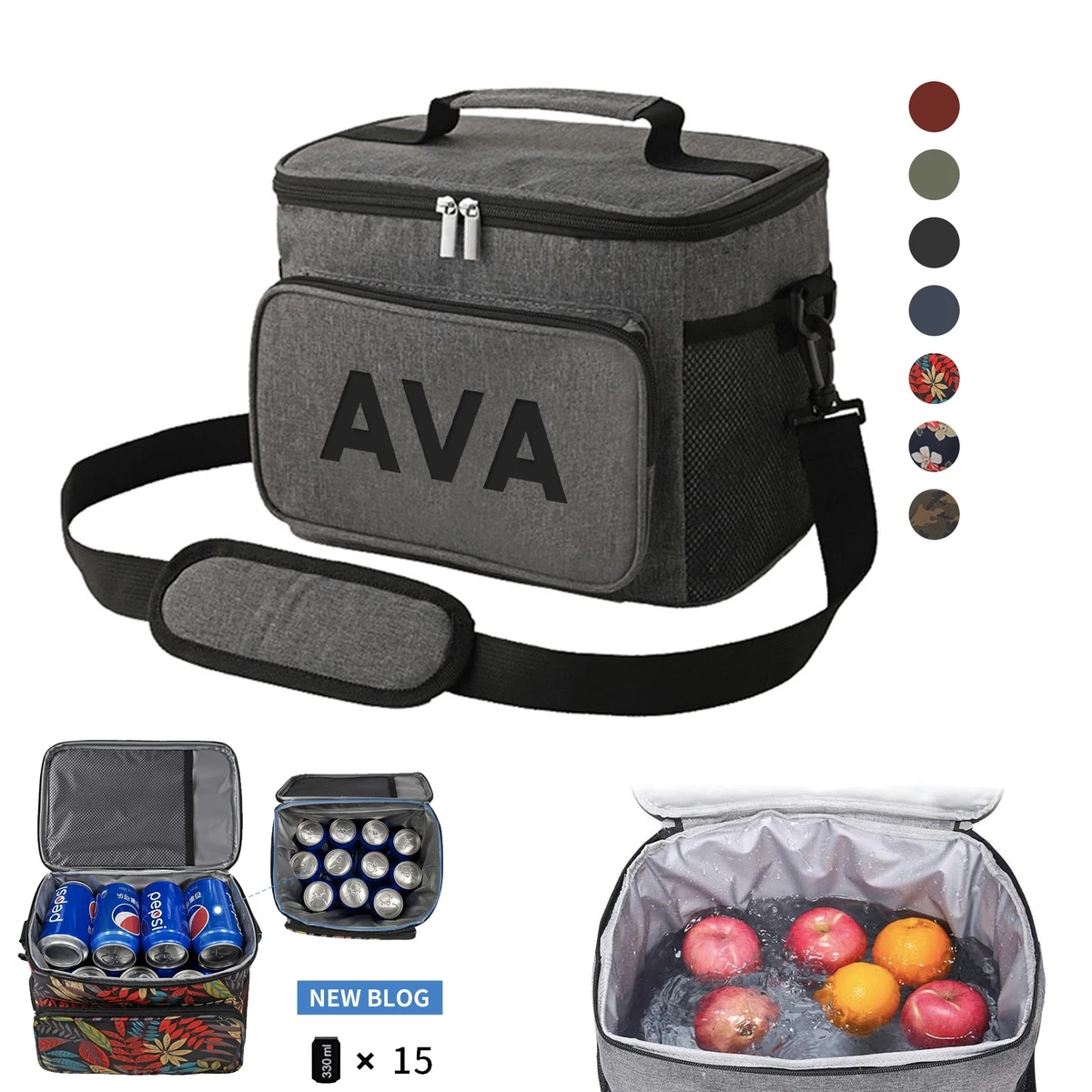 Oxford Insulated Lunch Cooler Bag 1