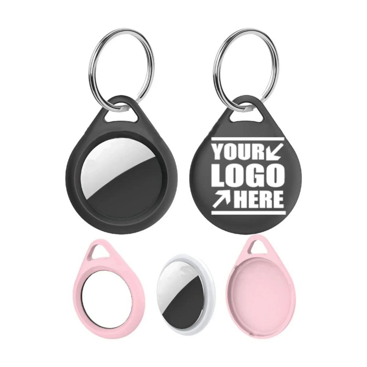 Tracker Holder With Key Ring 1