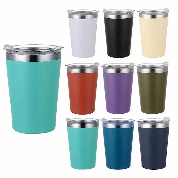 12oz Stainless Steel Portable Car Cup