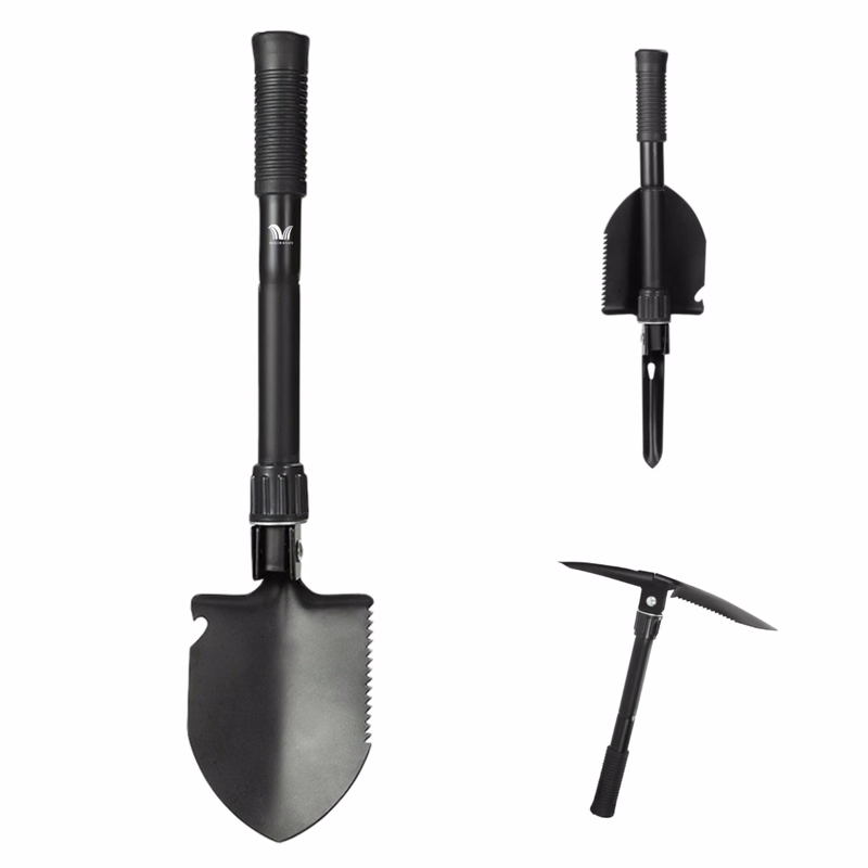 Must-Have Multi-Functional Folding Shovel All-In-One Camping
