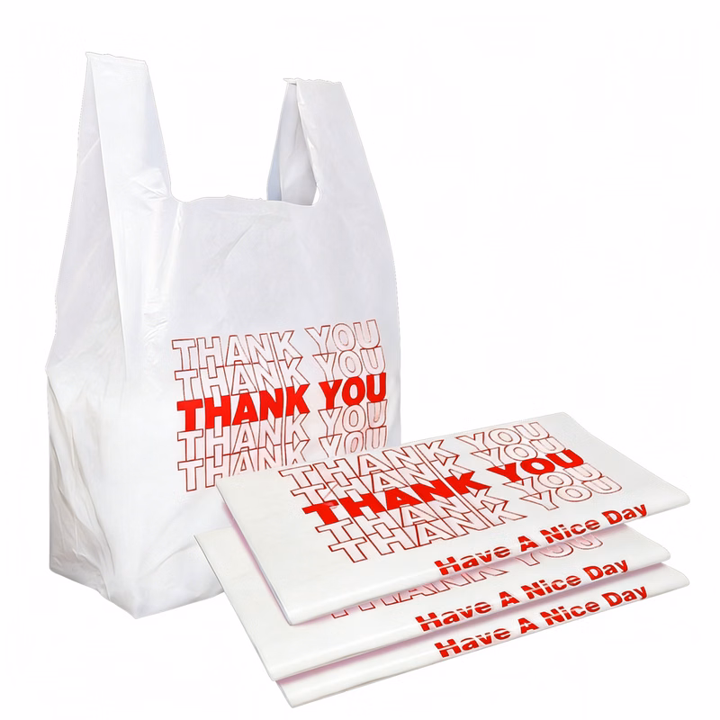 Custom Printed T-Shirt Plastic Bags