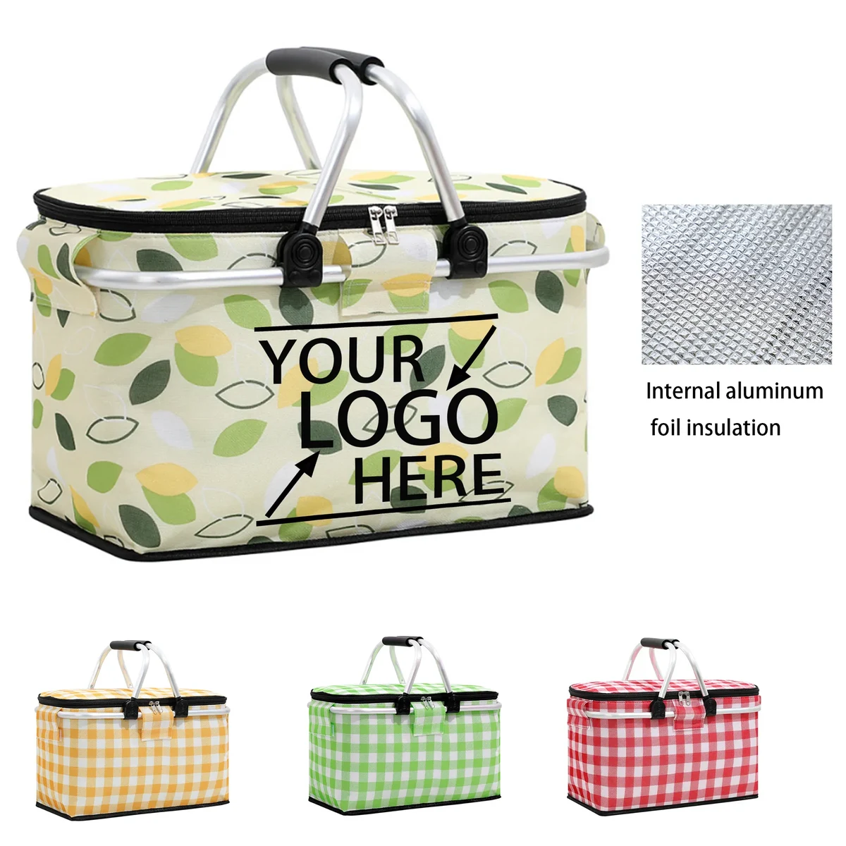 600D Oxford Fabric Insulated Tote Bag 1