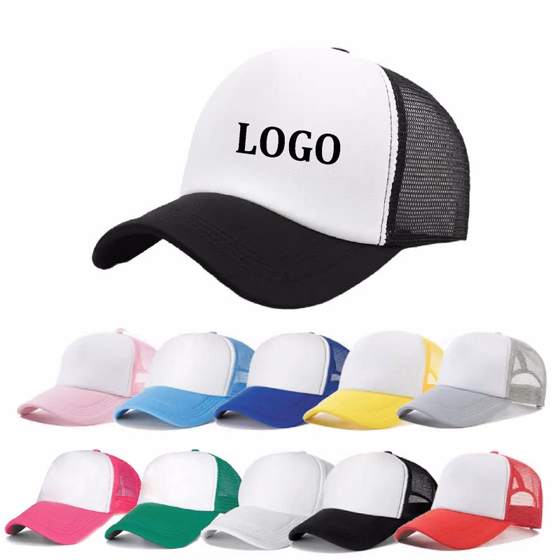 Customizable Breathable Mesh Back Trucker Hat