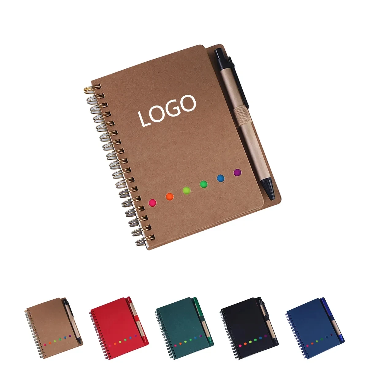 Coil Convenience Notebook With Pen 1