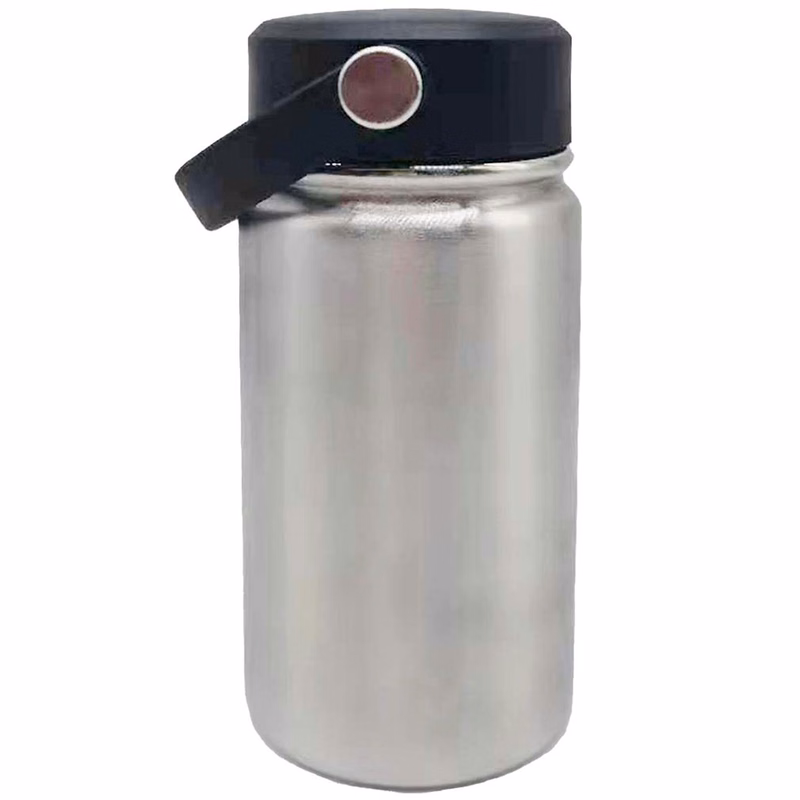 12 oz Stainless Bottle with Plastic Lid