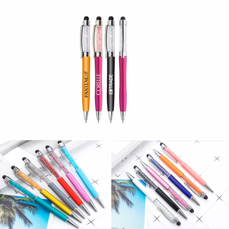 Crystal Stylus Twist Pen