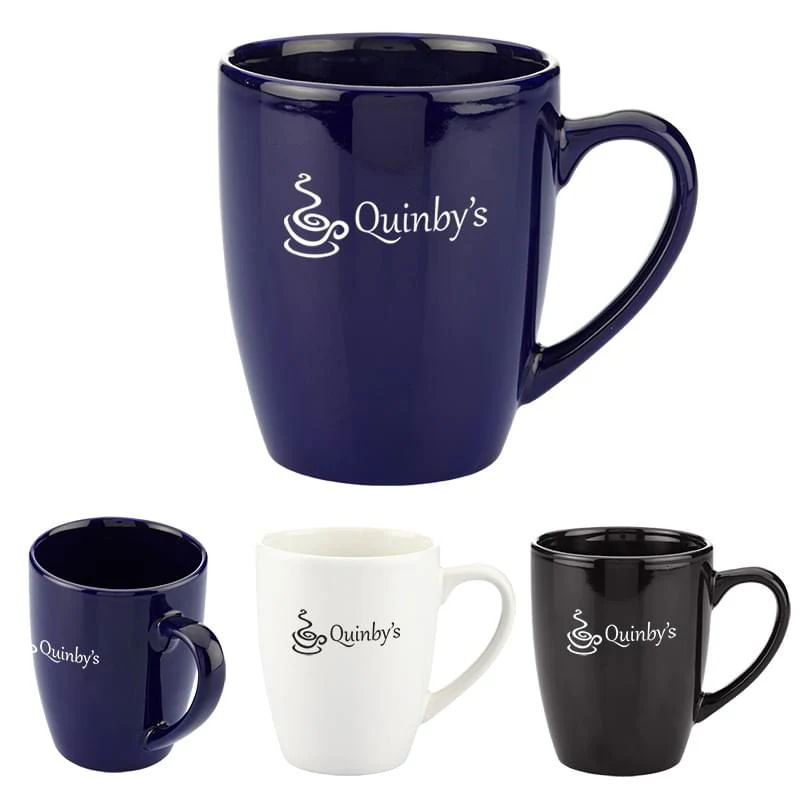 12 oz. Contemporary Challenger Café Ceramic Mug 1