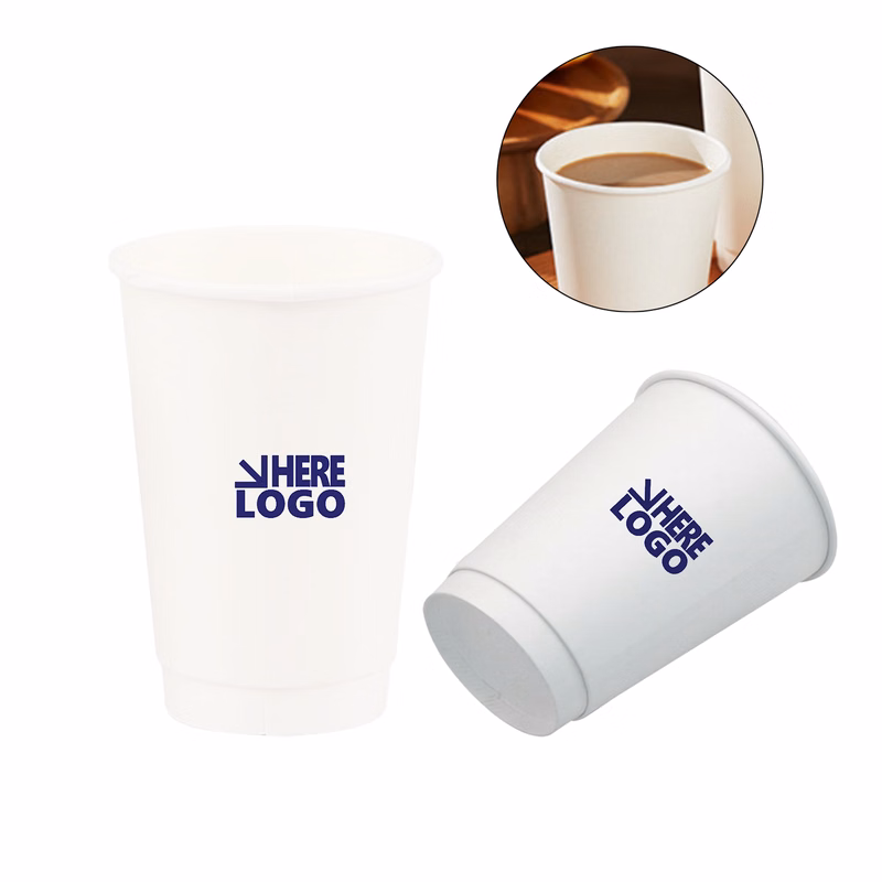 12oz. Paper Coffee Cup Disposable Hot Cold