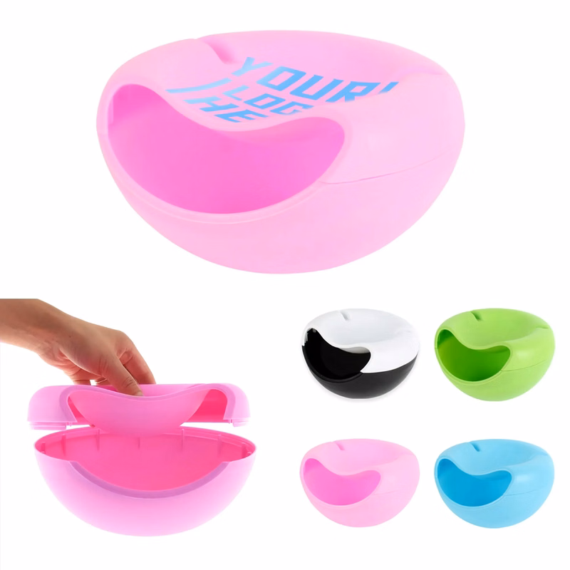 Double-Layer Snack Tray