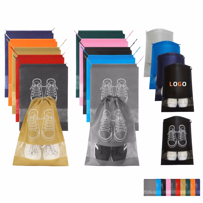 Portable Large Drawstring Travel Shoe Storage Bag