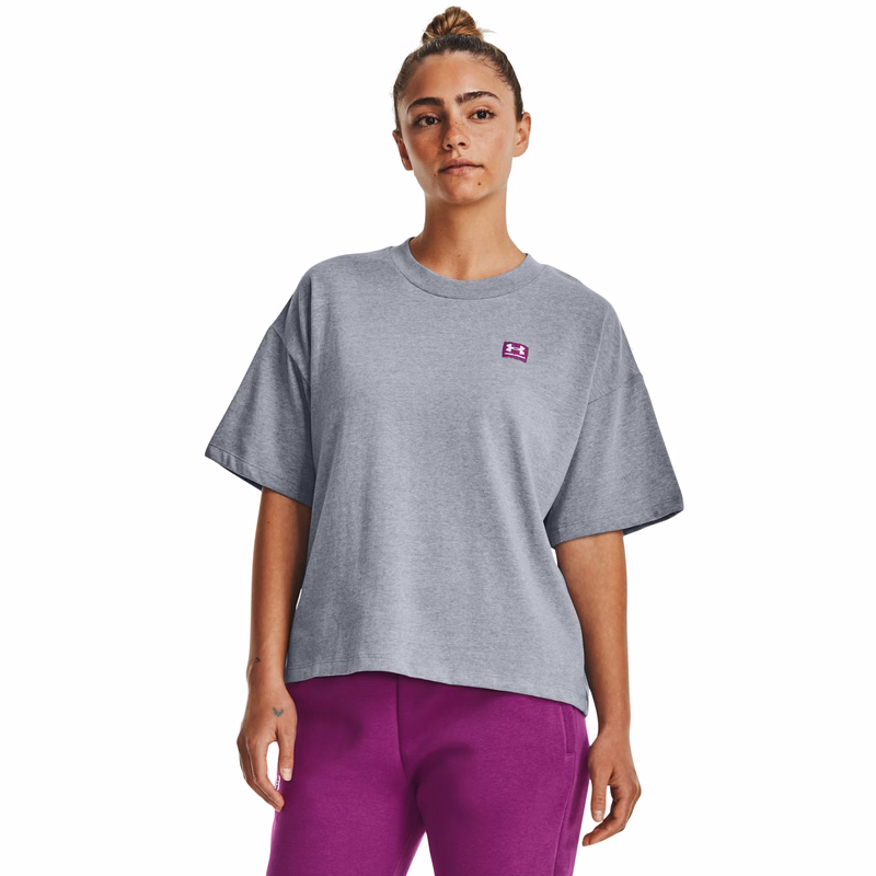 UA Logo LC Oversized Heavyweight Women's Short Sleeve