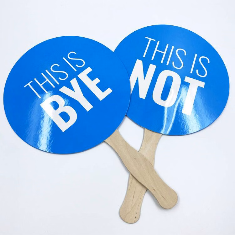 Sandwiched Hand Fan