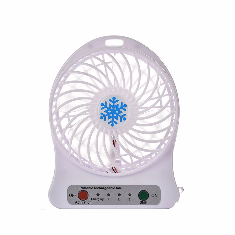 Rechargeable Adjustable Wind Power Mini Fan
