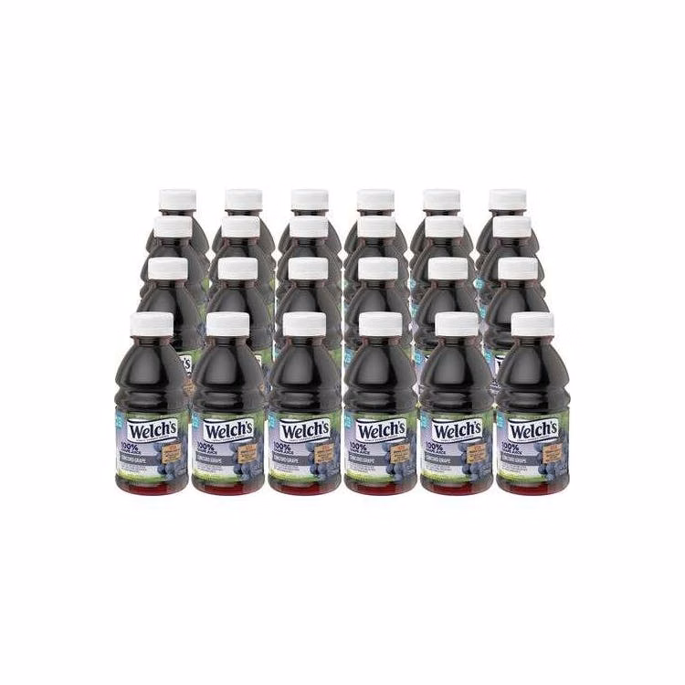 Welch's 100 Percent Grape Juice - 24 10 oz bottles