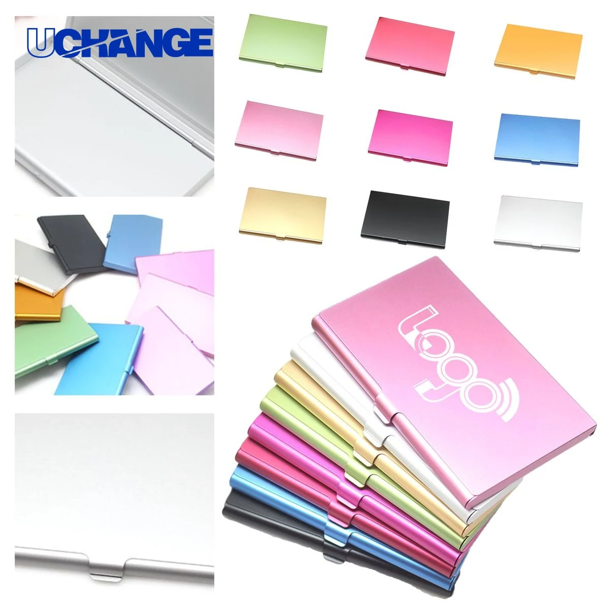 Sturdy Metal Business Card Organizer Case 1