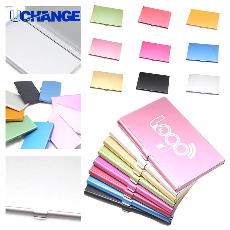 Sturdy Metal Business Card Organizer Case