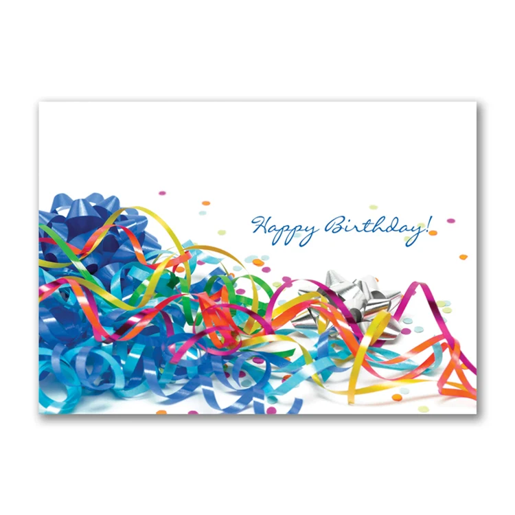 Party Confetti Birthday Card 1