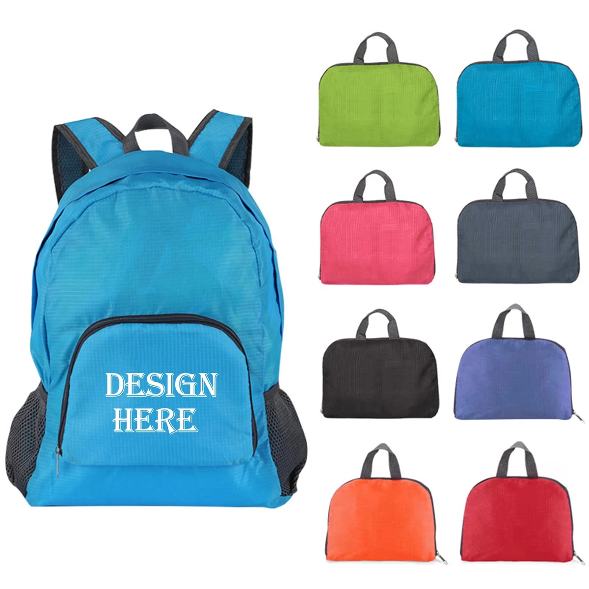Foldable Lightweight Hiking Backpack MOQ 50 PCS 1