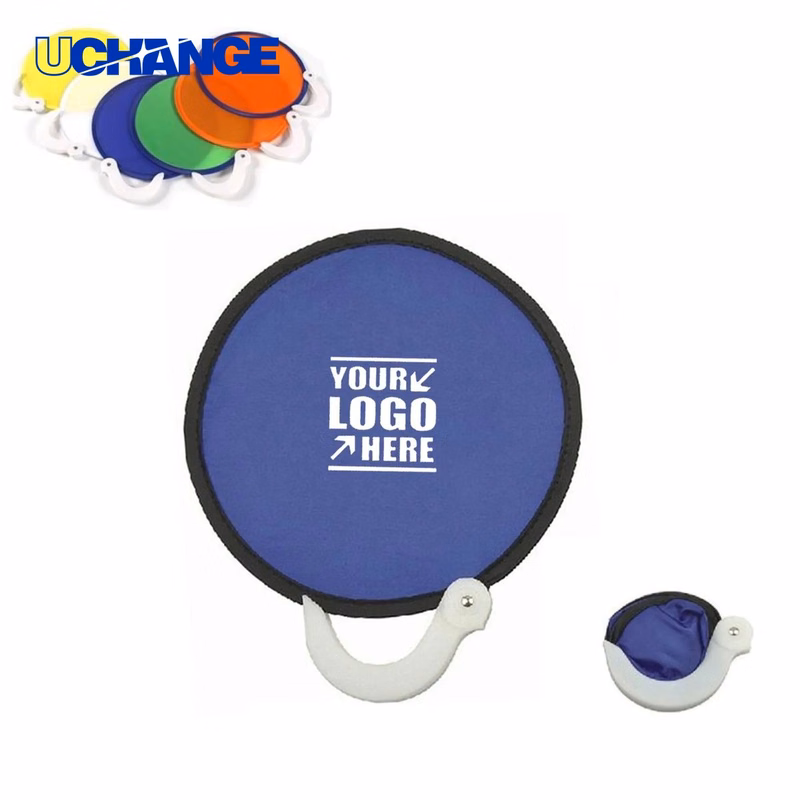 Polyester Folding Hand Fan Tool for Events