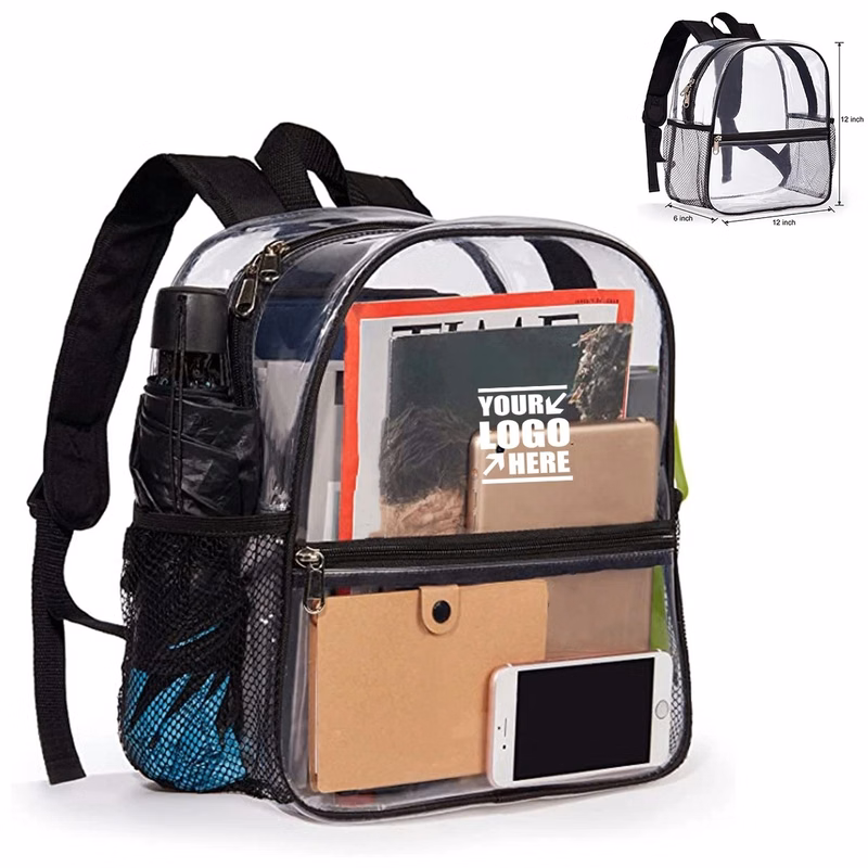 Clear Heavy Duty PVC Transparent Backpack