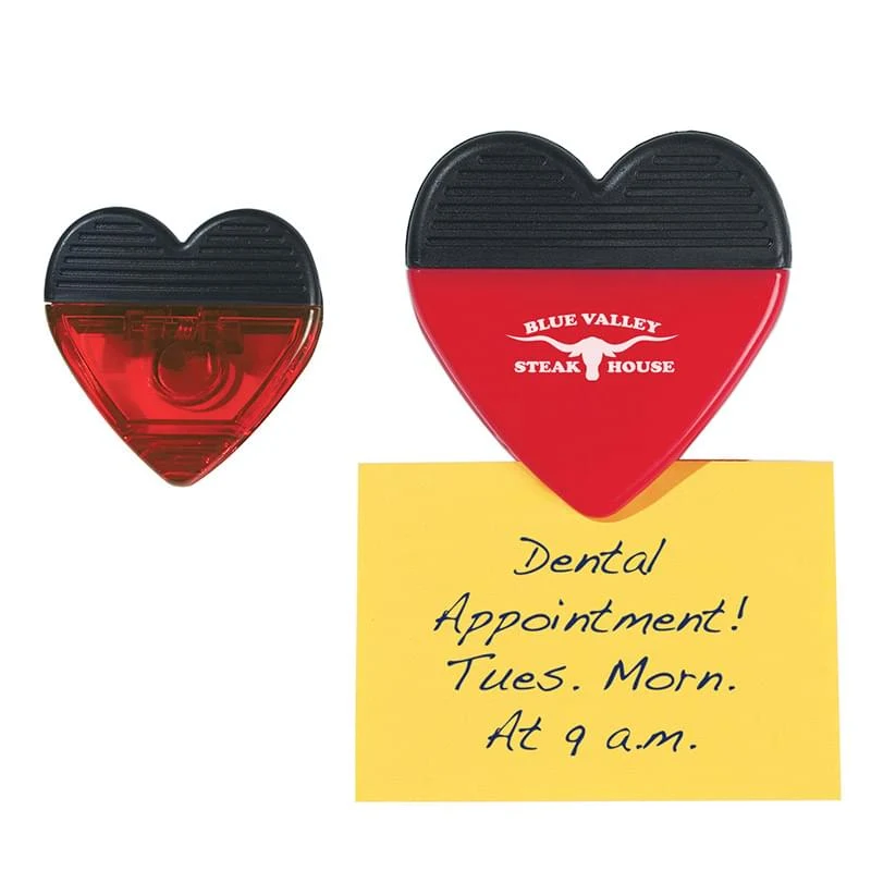 Heart-Shaped Note Clip 1