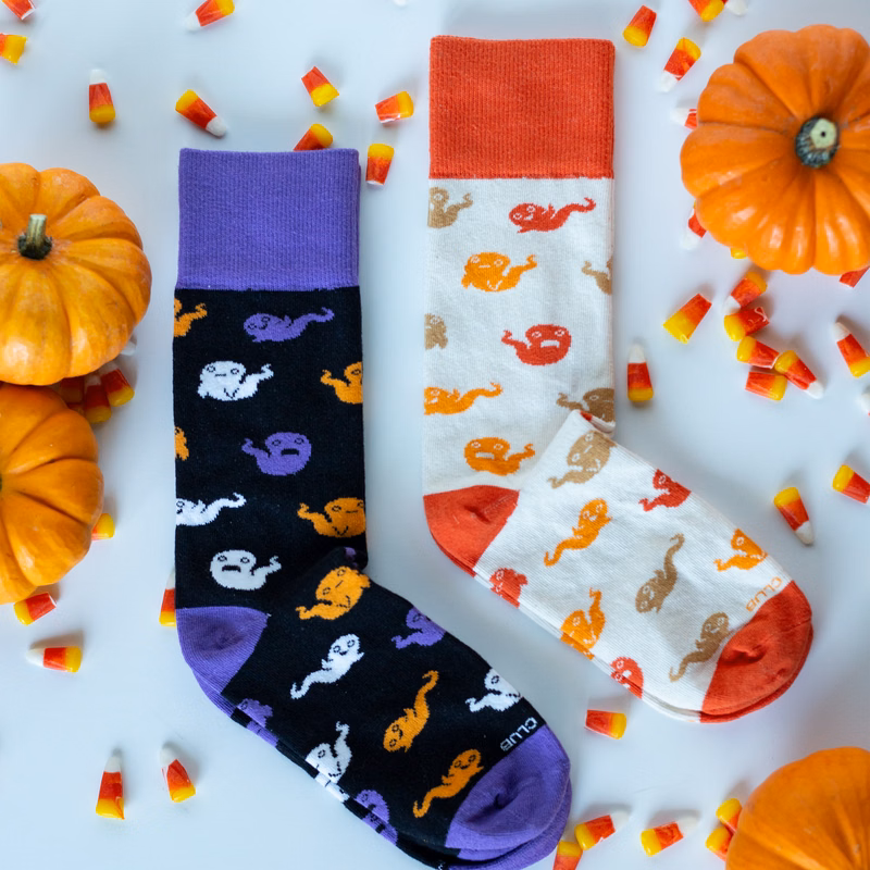 Mid Calf Fall Socks - Perfect Autumn Length and Warmth - American Made