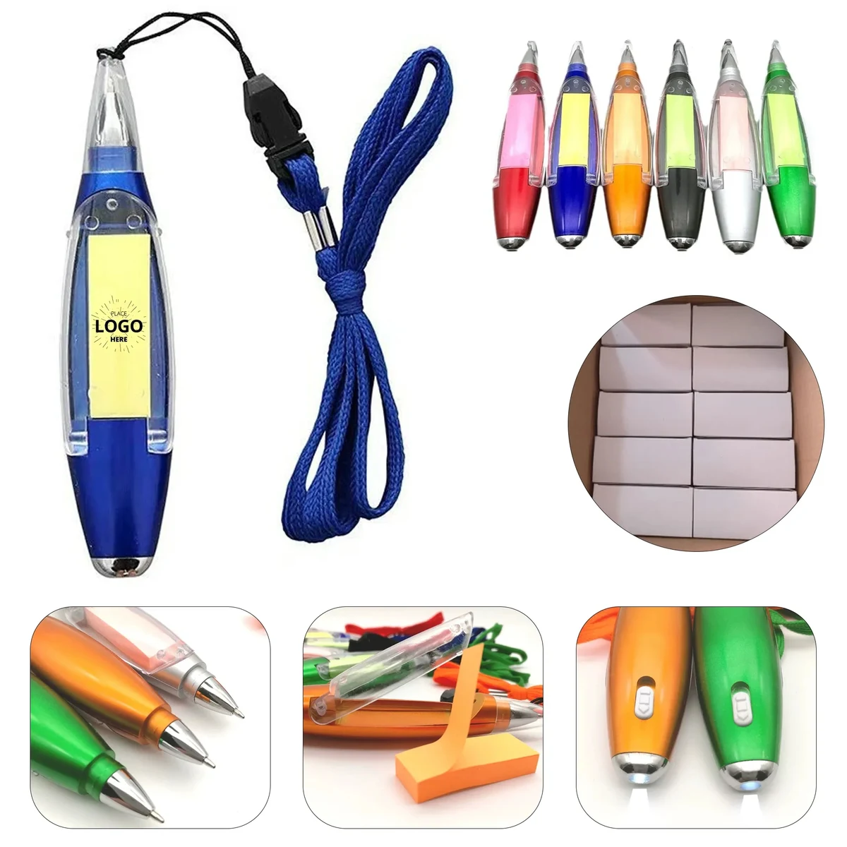 Multi Functional Luminous Hanging Pen 1