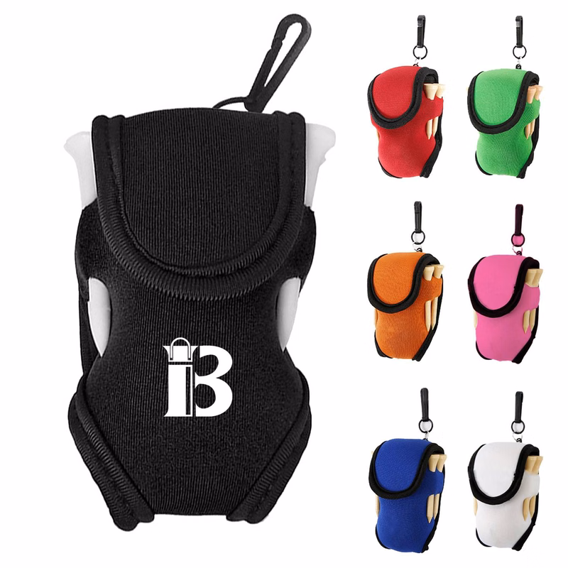 Neoprene Golf Ball Waist Bag With Hook