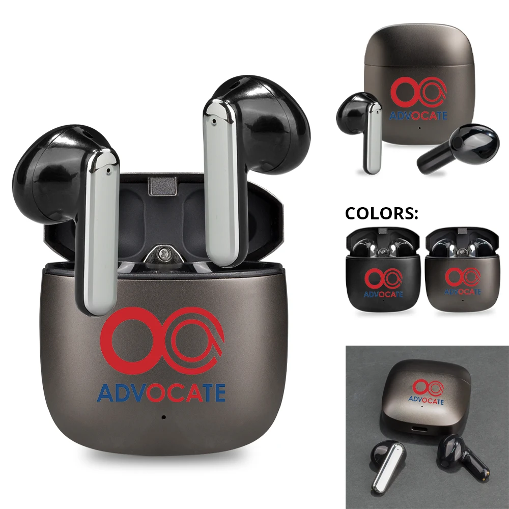 Mercury Black Metal Earbuds 1