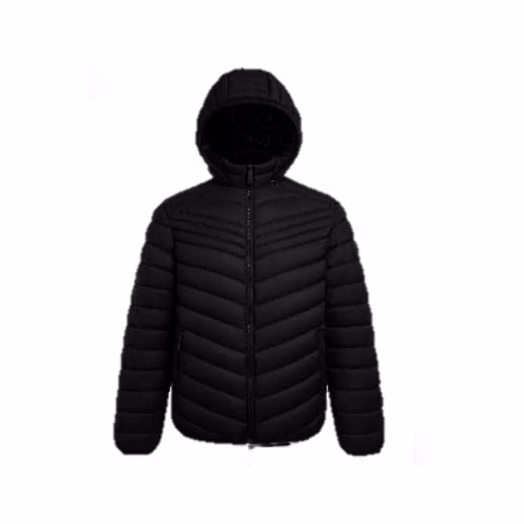 Men's Berber Lined Puffer Jackets Black S-2X