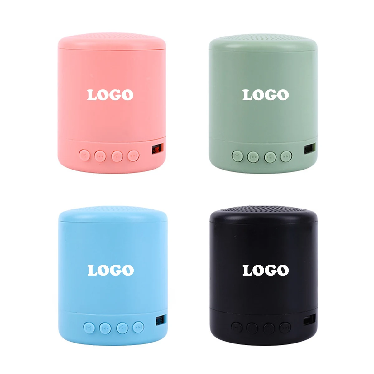 300Mah Subwoofer Wireless Bluetooth Speaker W/USB 1
