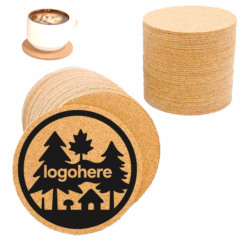 Non Slip Eco Cork Coaster