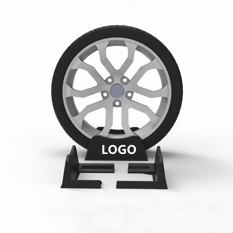 Custom Adjustable Tire Display Stand