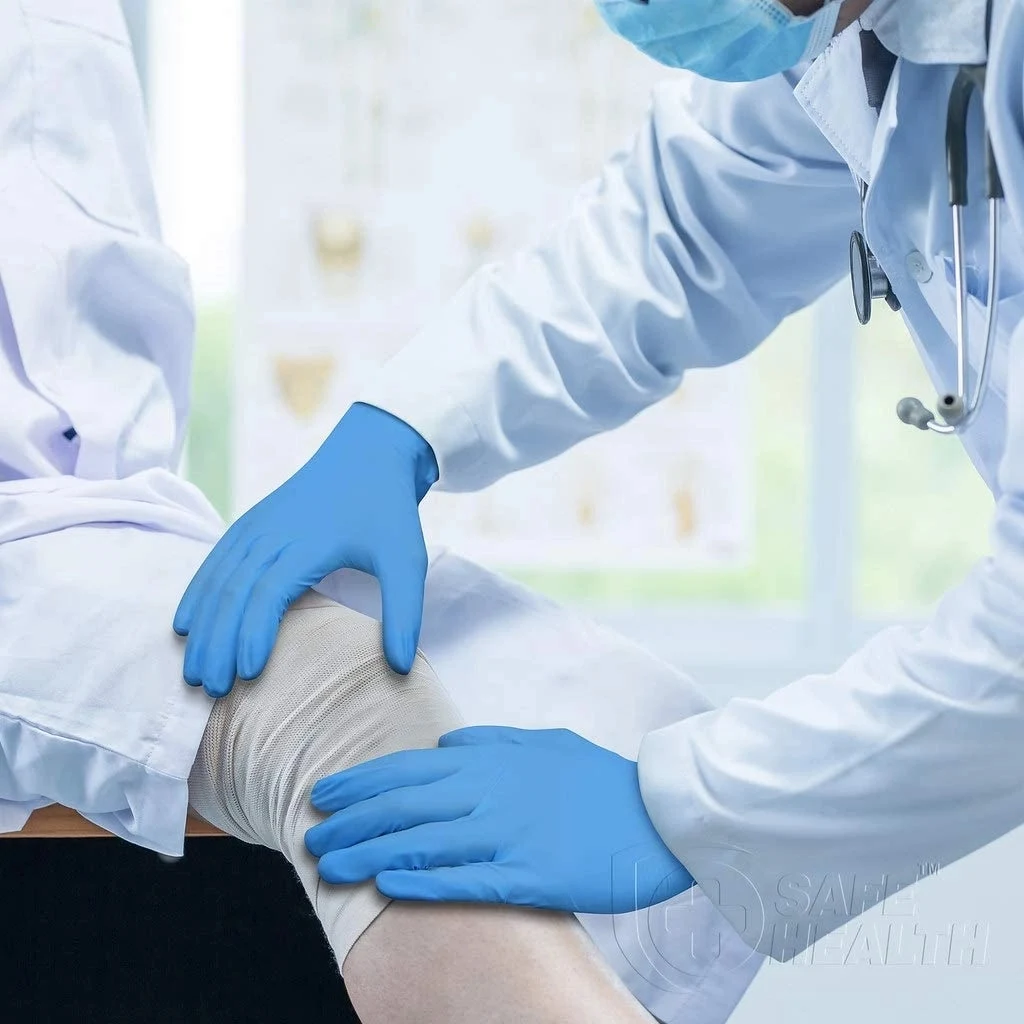 Disposable Nitrile Blended Gloves 1