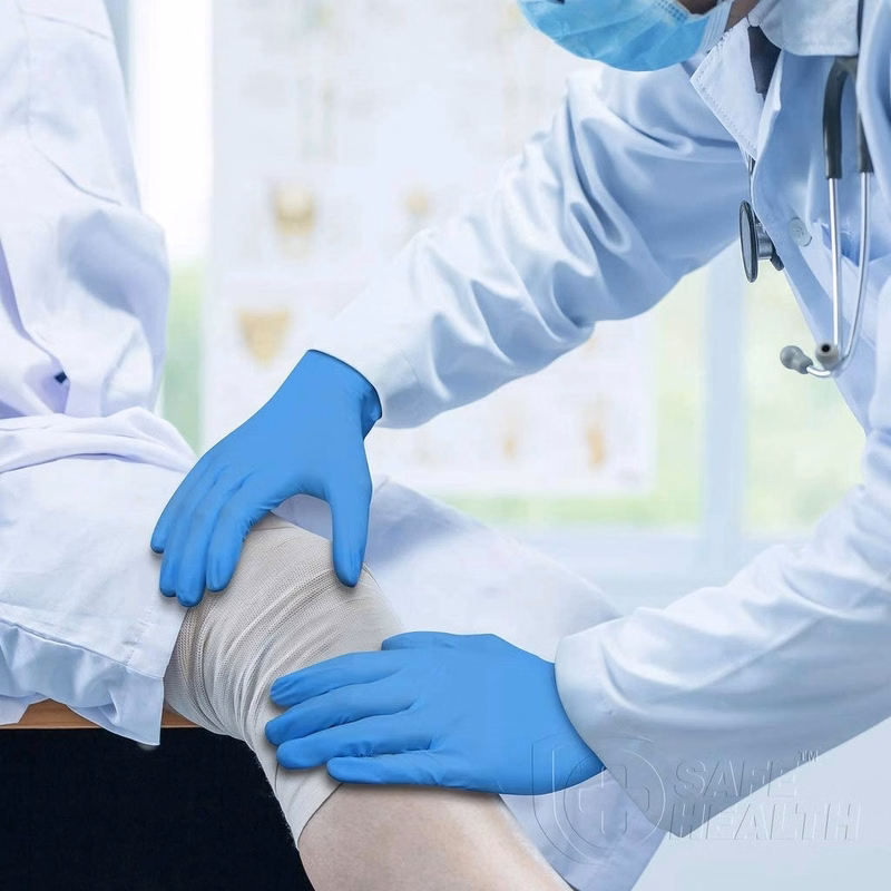 Disposable Nitrile Blended Gloves