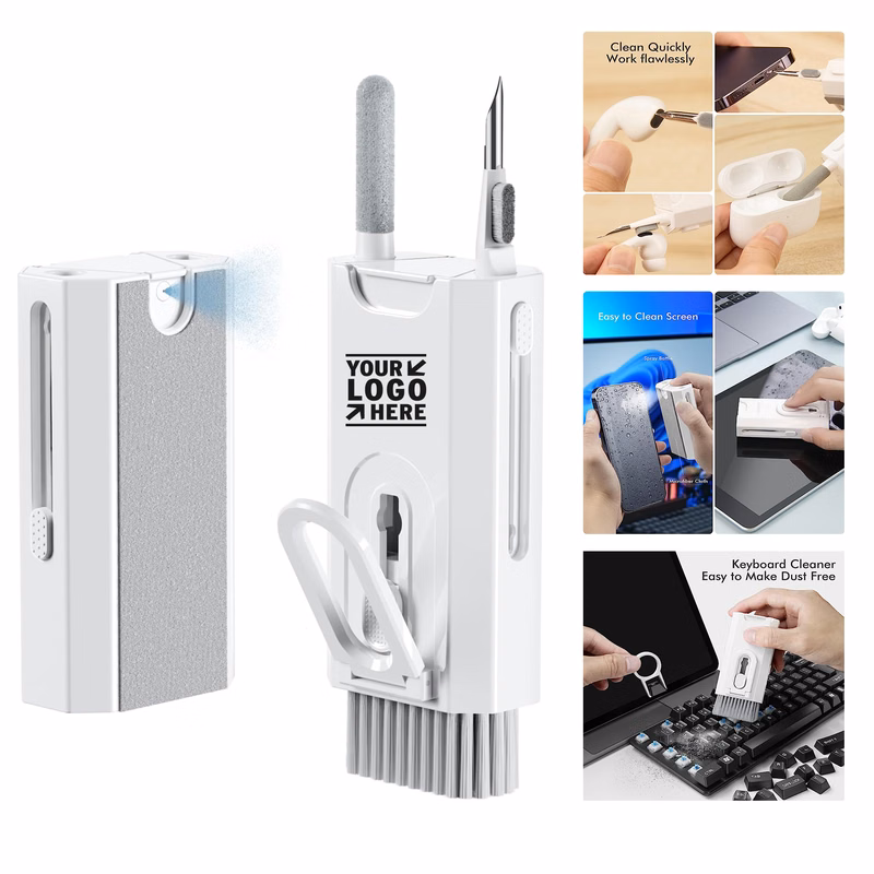 Laptop Keyboard Airpod Spray Microfiber Cloth Multifunctional Screen Cleaner Kit