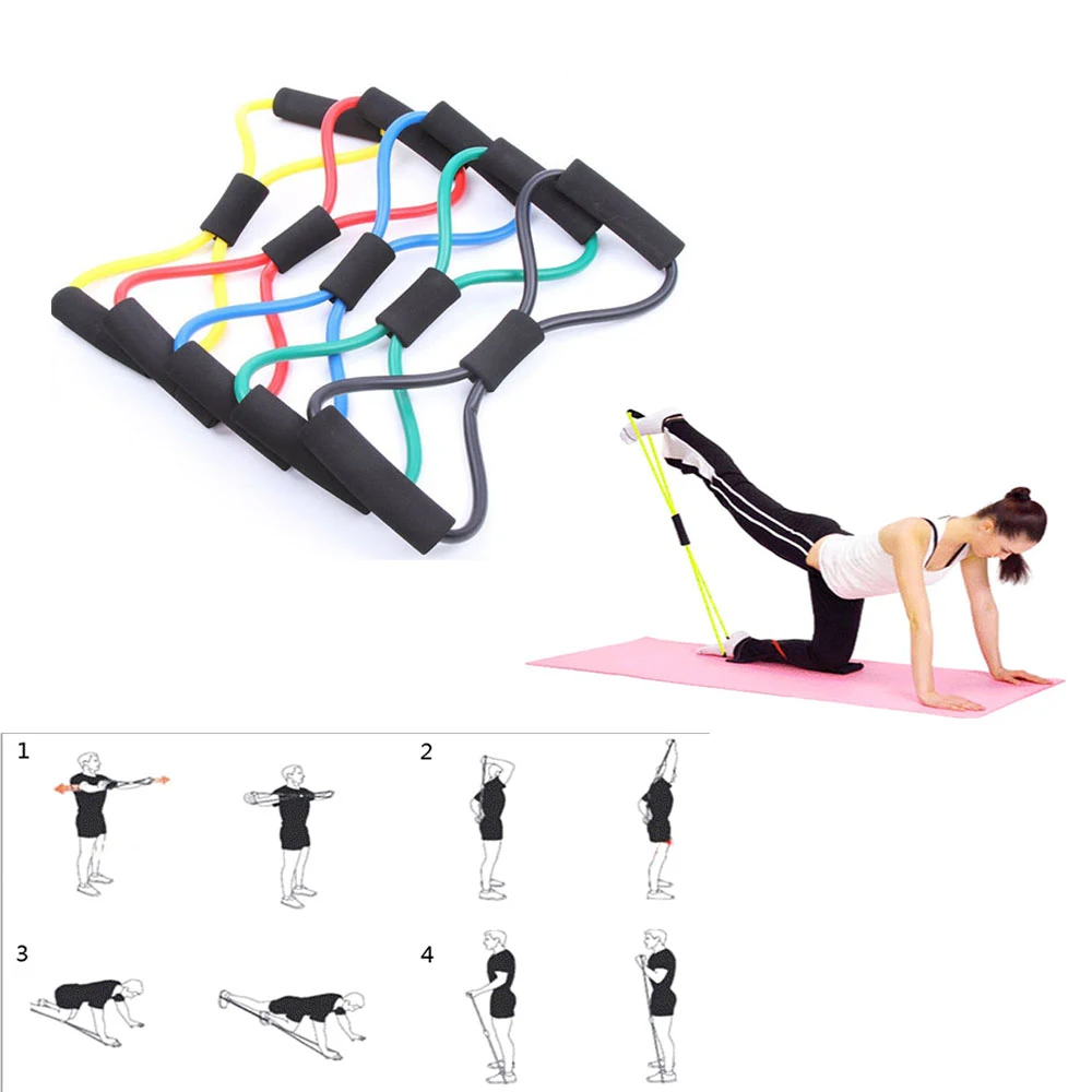 Yoga Exercise Elastic Rope 1