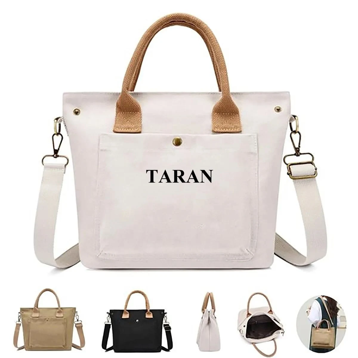 Canvas Cross Bodytote Bag 1
