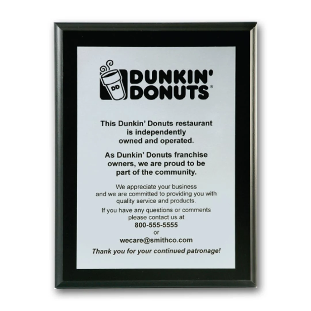 Screenprint Aluminum - Ebony 1