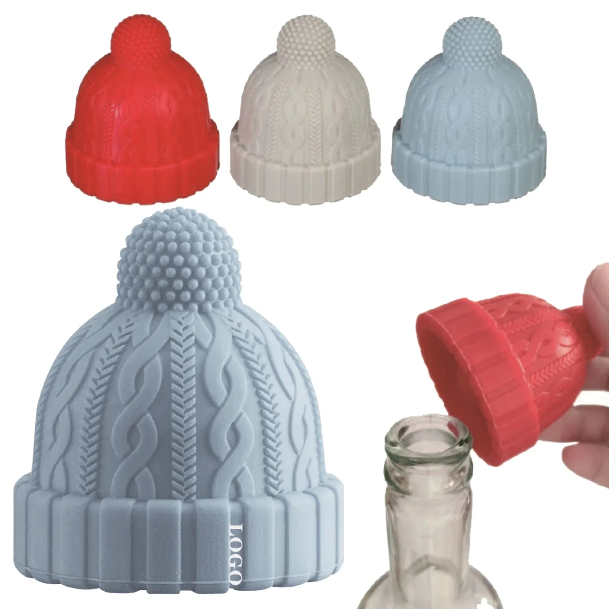 Cap Silicone Wine Bottle Stoppers 1