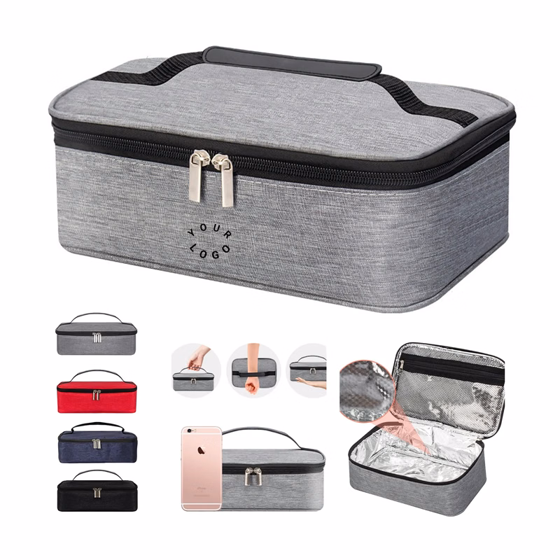 Portable Oxford Food Bag with Easy Clean Interior