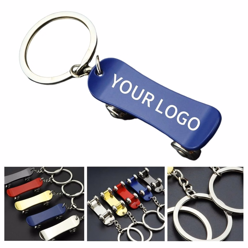 Fun Skateboard Keychain for Brand Marketing