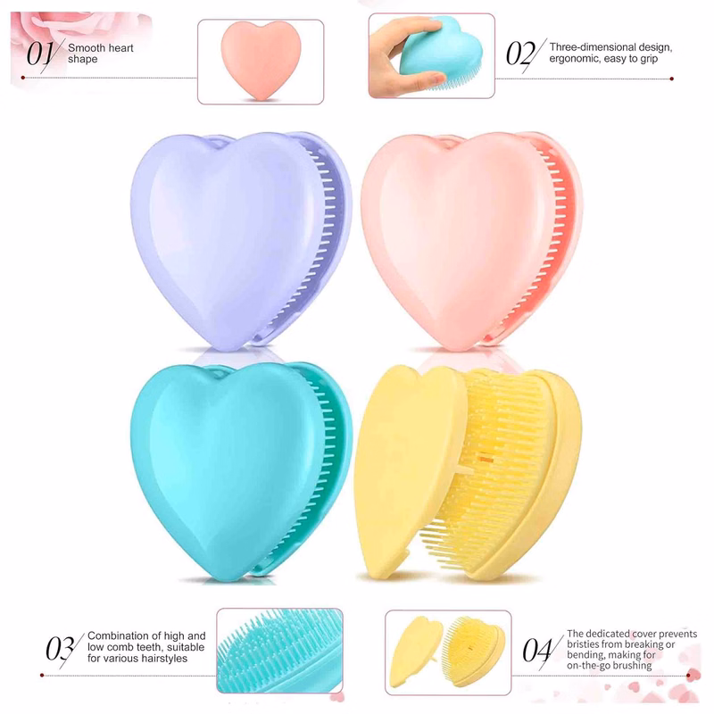 Scalp Massager Brush Soft Feel Hairbrush