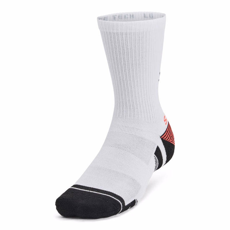 UA Performance Tech SlipSpeed Unisex 2-Pack Crew Socks