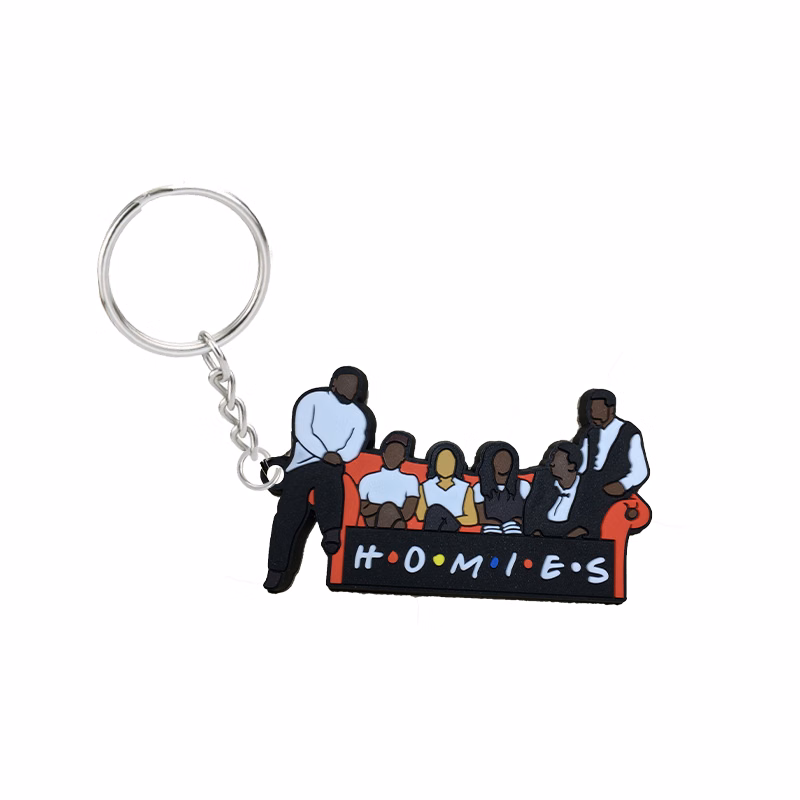 PVC Key Tag 4"