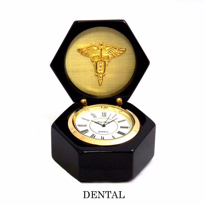 Stanford Medical Clock in Rosewood Box.